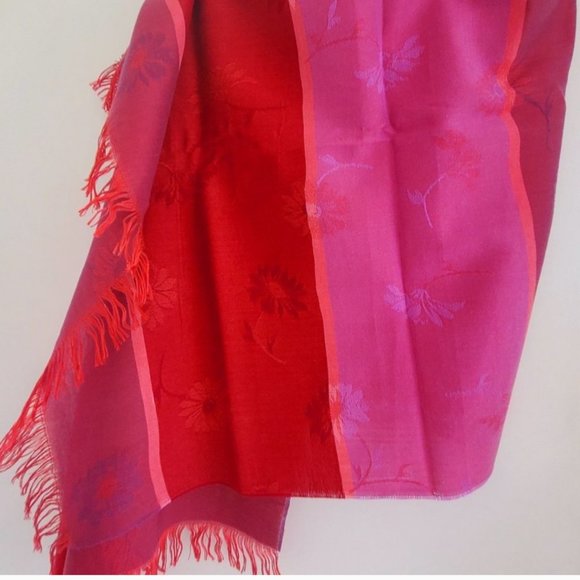 Cotton blend blanket scarf - Picture 5 of 5